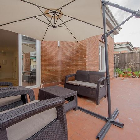 Apartamento Atico X9 Pax Con Gran Terraza En El La Latina Madrid Exterior foto