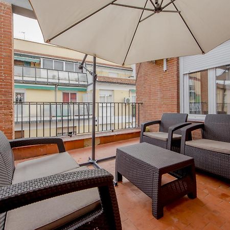 Apartamento Atico X9 Pax Con Gran Terraza En El La Latina Madrid Exterior foto