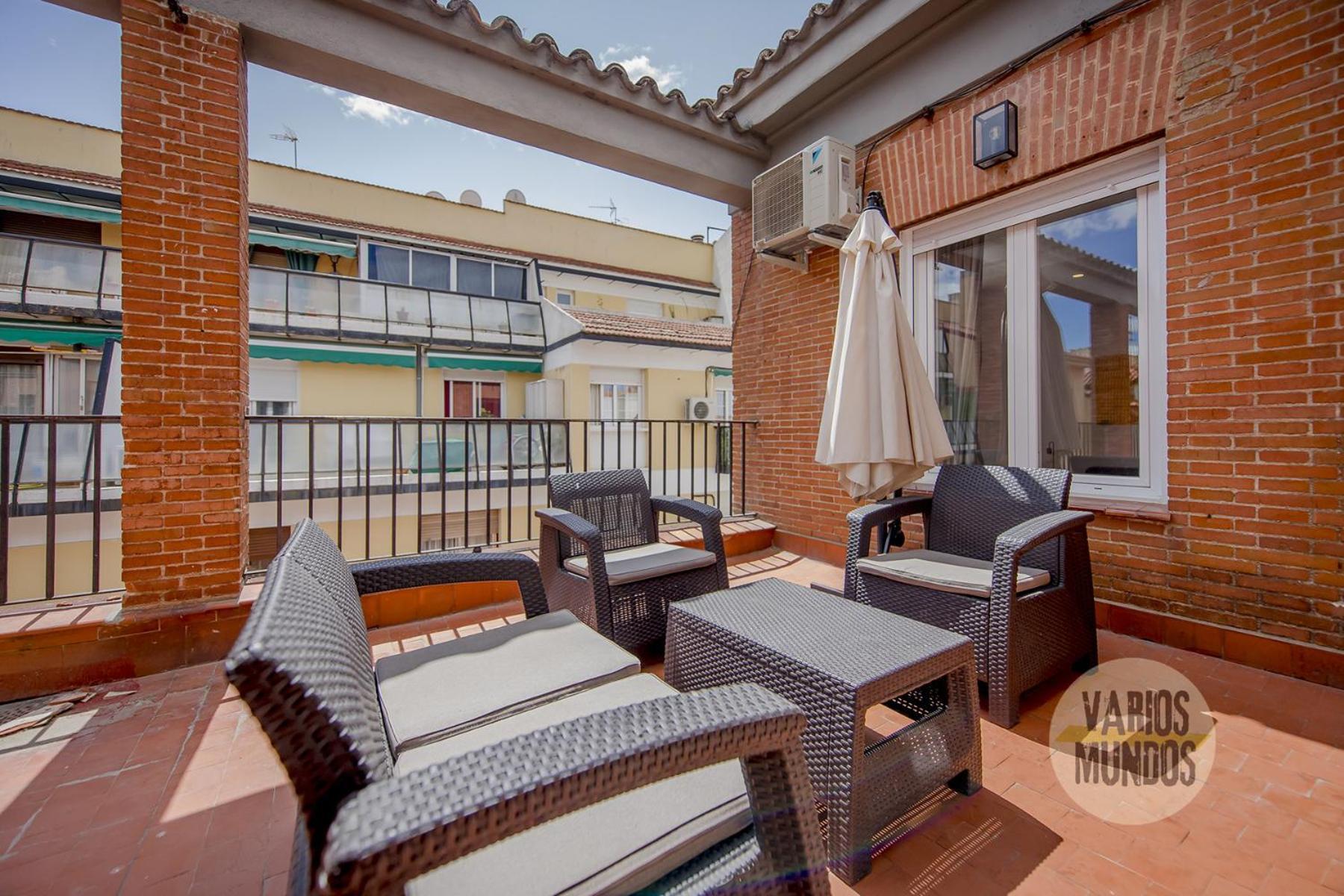 Apartamento Atico X9 Pax Con Gran Terraza En El La Latina Madrid Exterior foto