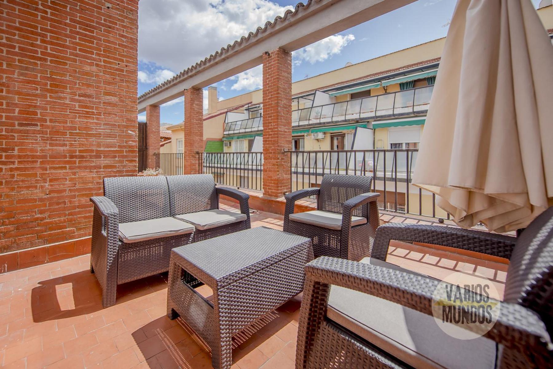 Apartamento Atico X9 Pax Con Gran Terraza En El La Latina Madrid Exterior foto