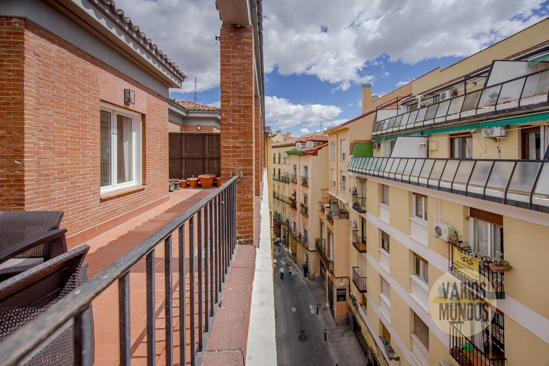 Apartamento Atico X9 Pax Con Gran Terraza En El La Latina Madrid Exterior foto